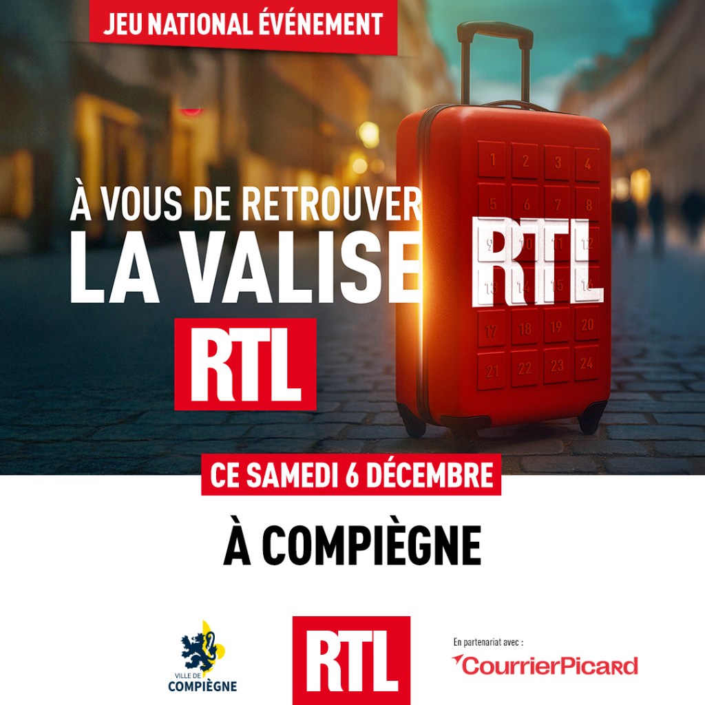 La valise RTL à Compiègne&nbsp;!